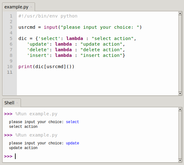 Python Switch Case Python