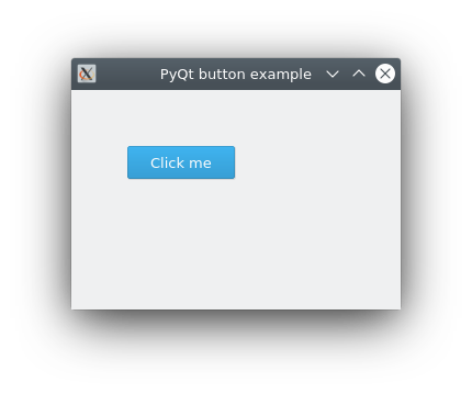 PyQt Button Example